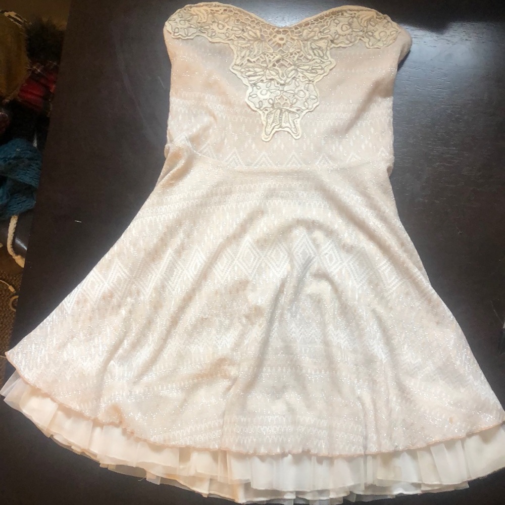 Sparkly mini party dress
